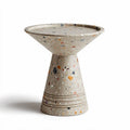 Terrazzo side table for indoor and outdoor use 30 x 30 x 40cm